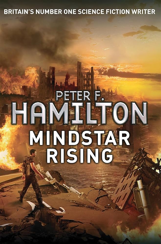 Mindstar Rising by Peter F Hamilton - Vol.1 in the Greg Mandel Trilogy